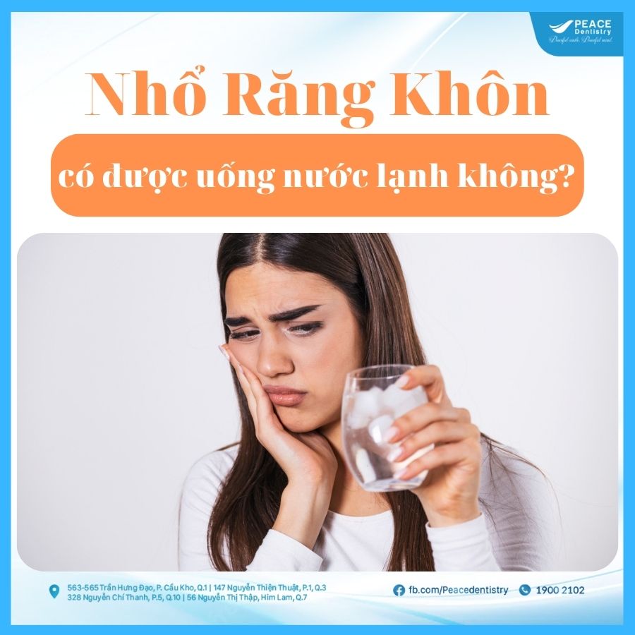 Có cách nào khác để làm dịu đau sau khi nhổ răng khôn, ngoài việc sử dụng nước đá?
