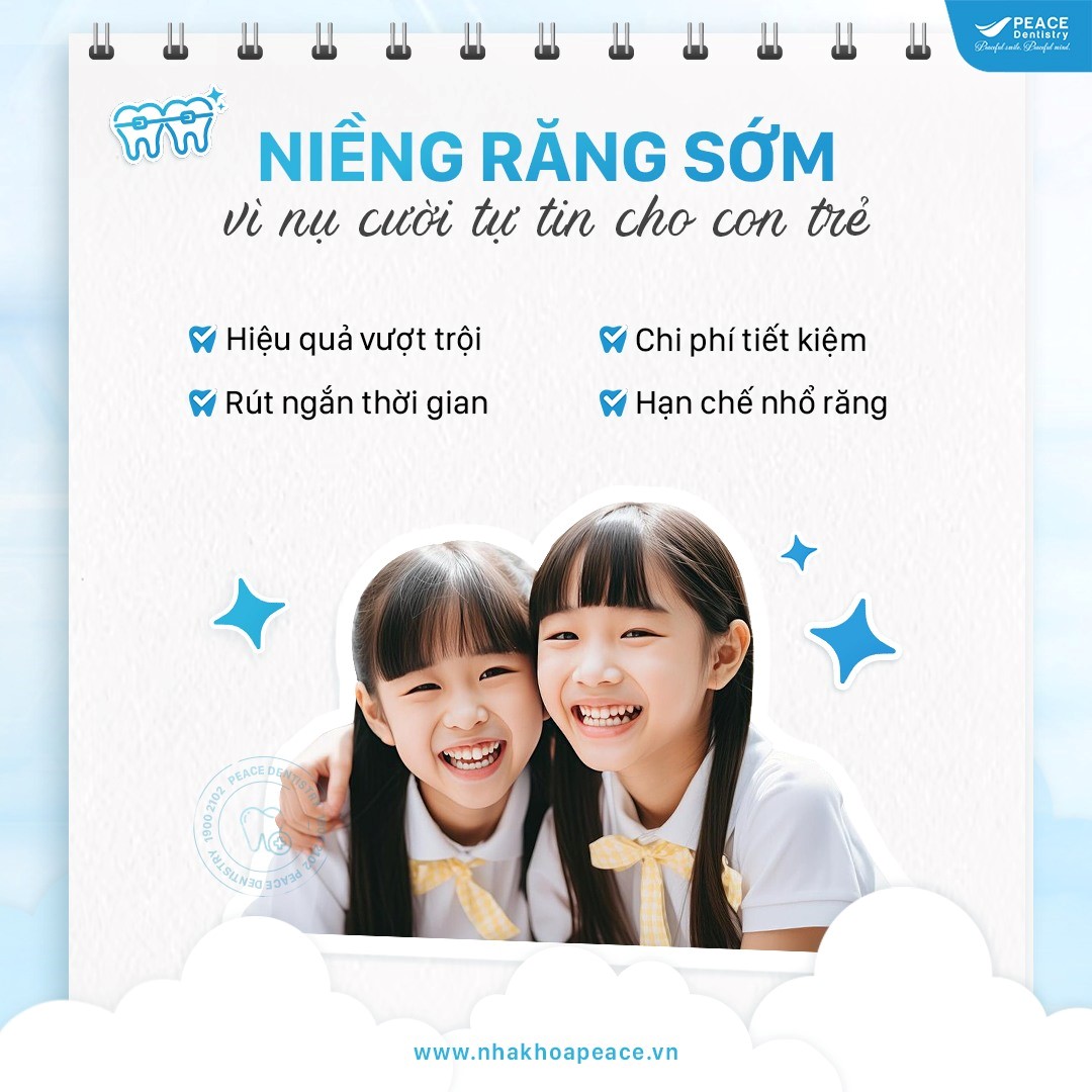 có nên niềng răng sớm cho trẻ không