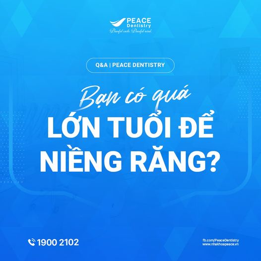 lớn tuổi có niềng răng được không