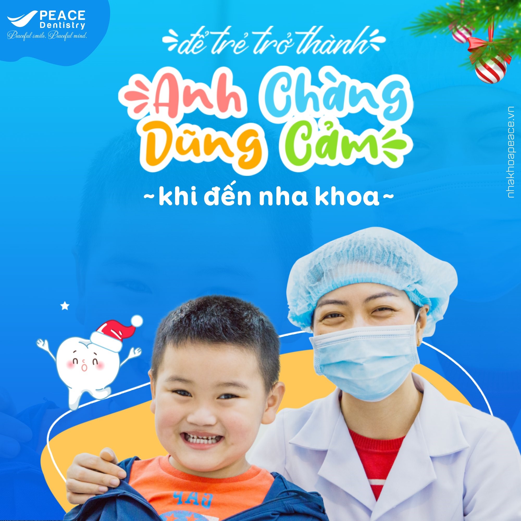 peace dentistry địa chỉ khám răng uy tín cho bé