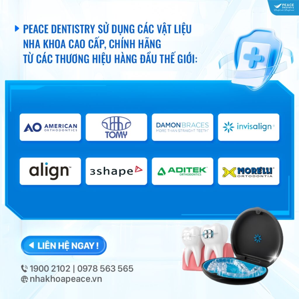 Vật liệu chỉnh nha chính hãng