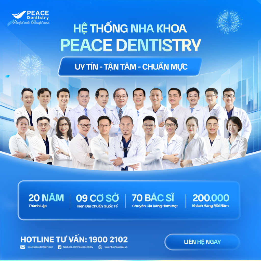 Đội ngũ bác sĩ, Thạc sĩ RHM tại Peace Dentistry