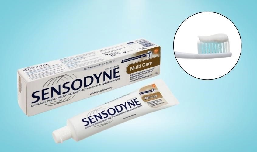 kem đánh răng chống ê buốt sensodyne multi care