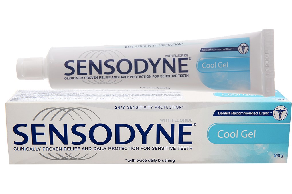 kem đánh răng sensodyne cool gel