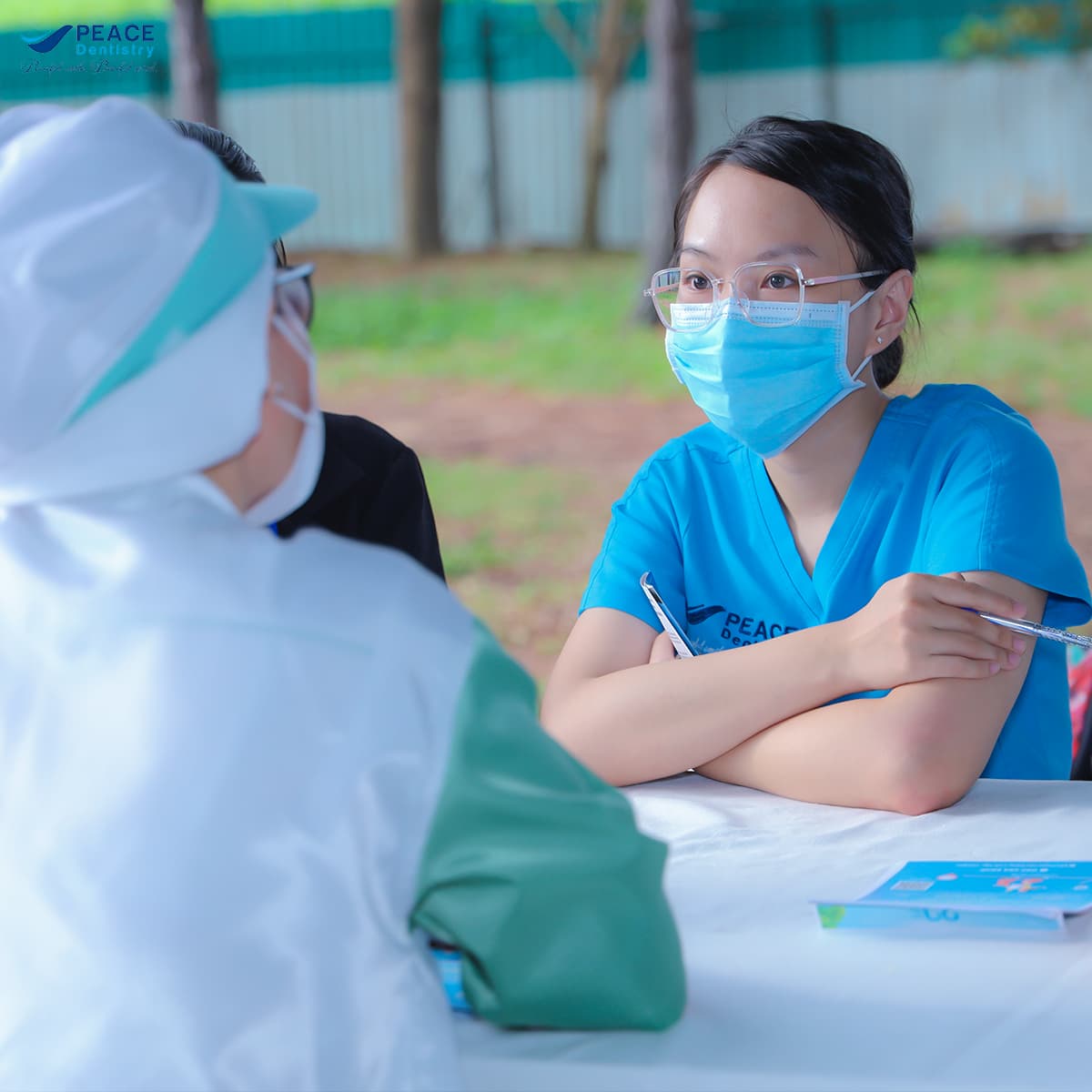 peace dentistry thăm khám sức khỏe răng miệng cho công nhân viên nidec 1