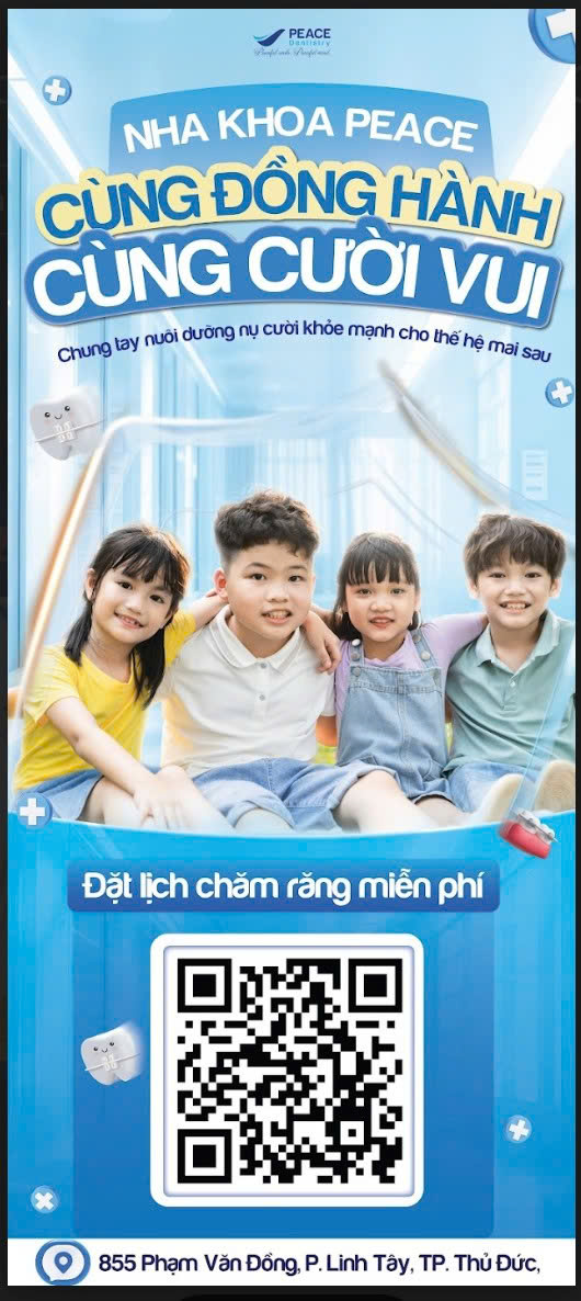peace dentistry đồng hành cùng các bé tại nhà thờ thánh tâm 1
