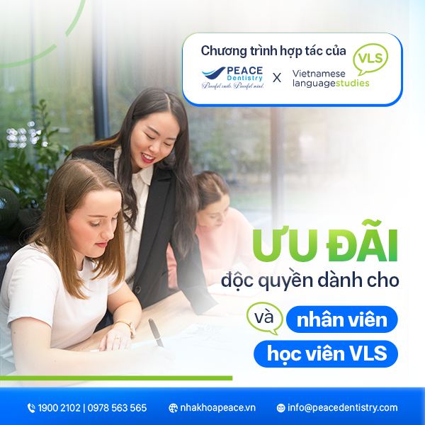peace dentistry hợp tác cùng vietnamese language studies