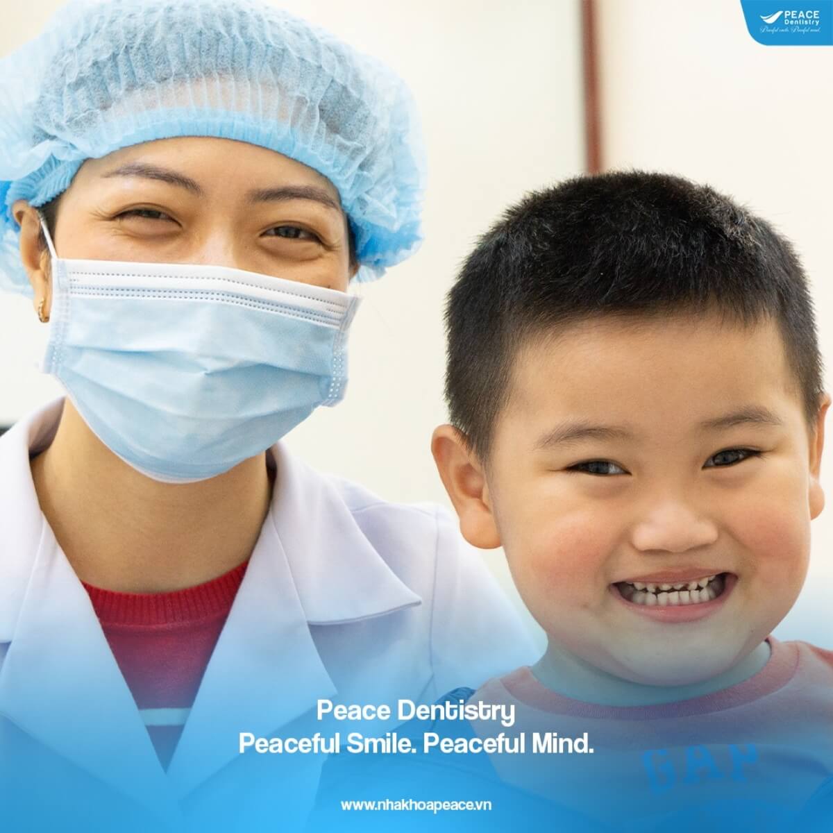 peace dentistry nha khoa trẻ em uy tín