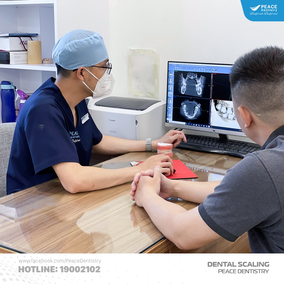 bác sĩ peace dentistry tư vấn chi tiết rõ ràng