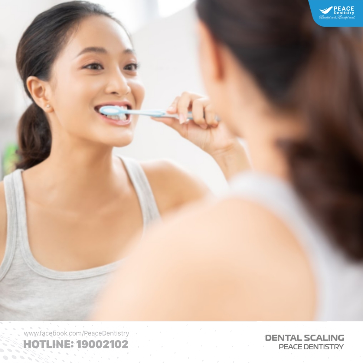 cách hạn chế mảng bám đen trên răng