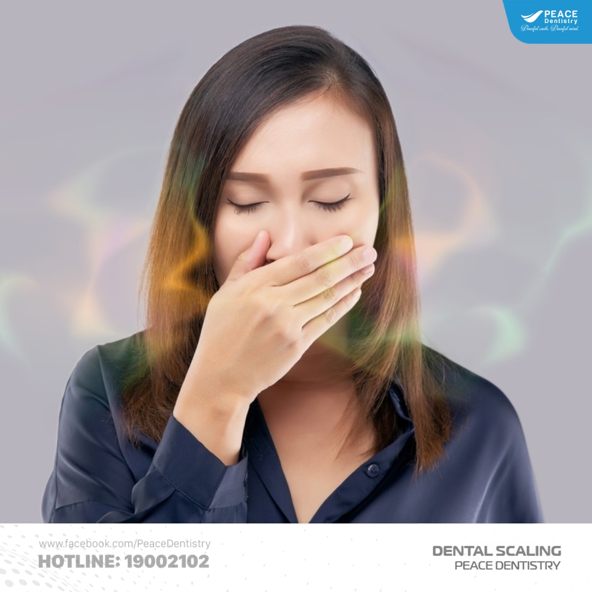 vôi răng dưới nướu gây hôi miệng