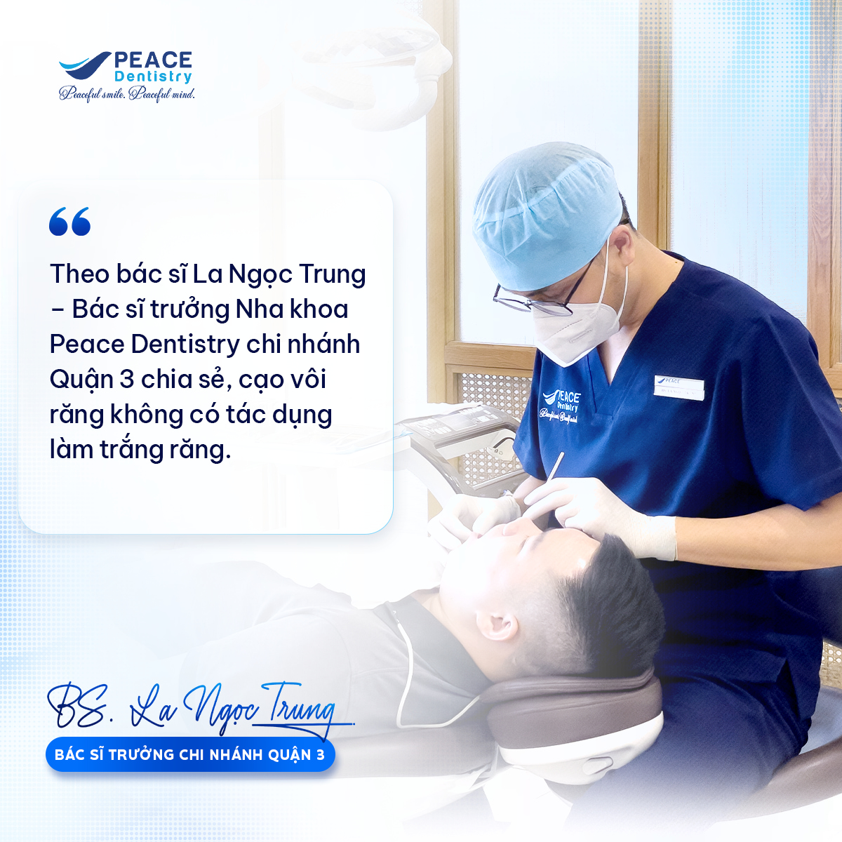 bác sĩ chia sẻ lấy cao răng có làm trắng răng không