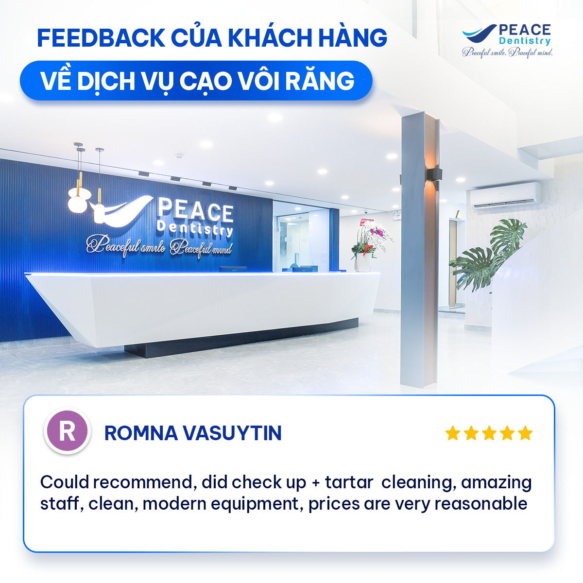 đánh giá của khách hàng