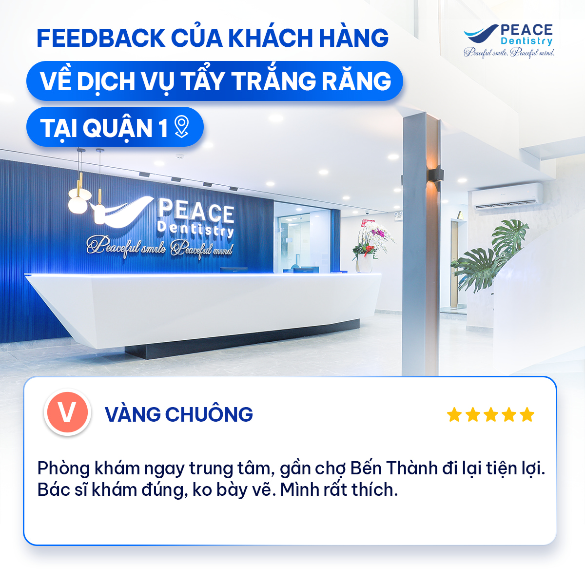 feedback tẩy trắng răng quận 1