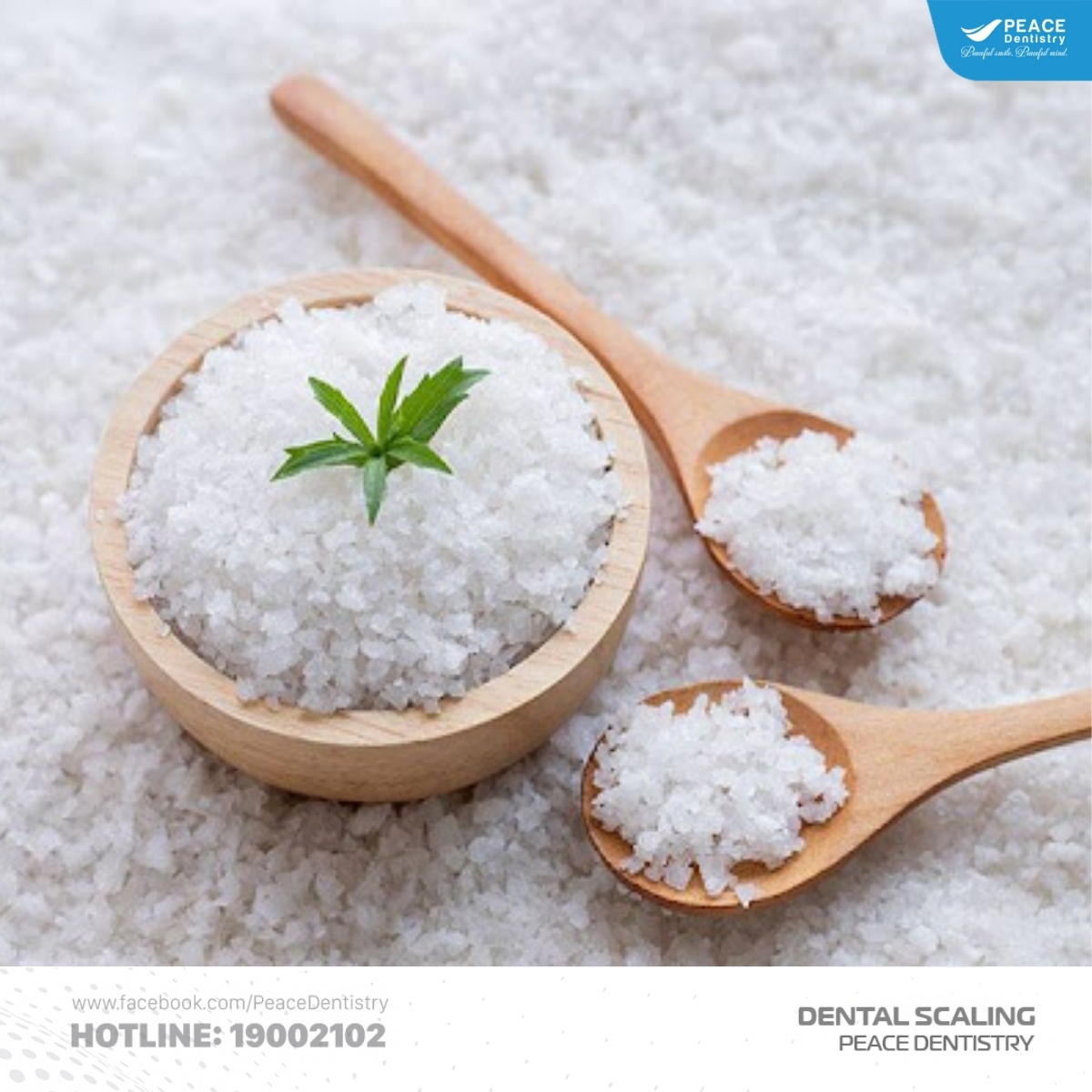 lợi ích của muối đối với răng miệng