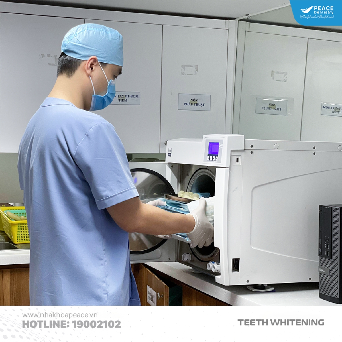 quy trình vô khuẩn nghiêm ngặt