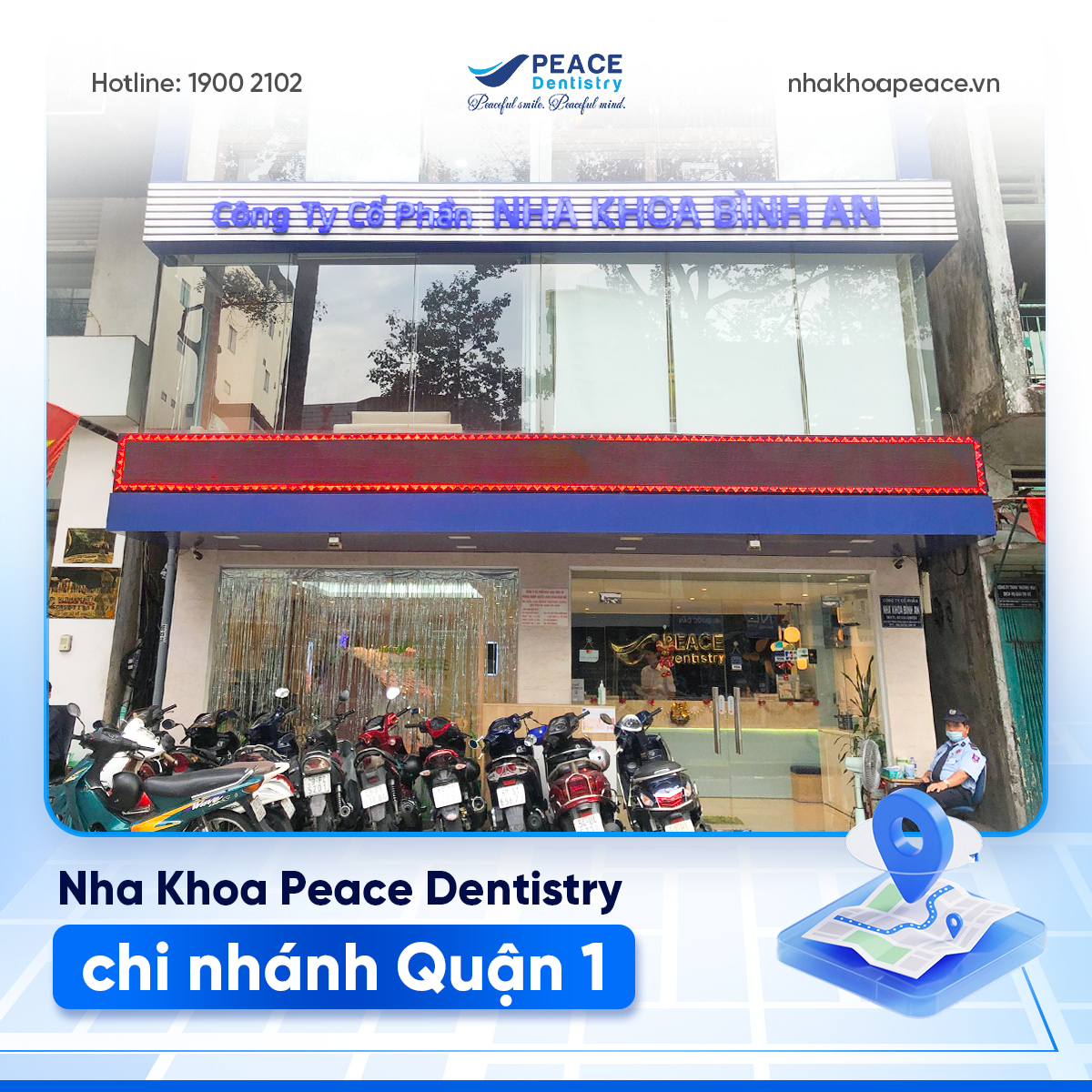 tẩy trắng răng tại peace dentistry quận 1