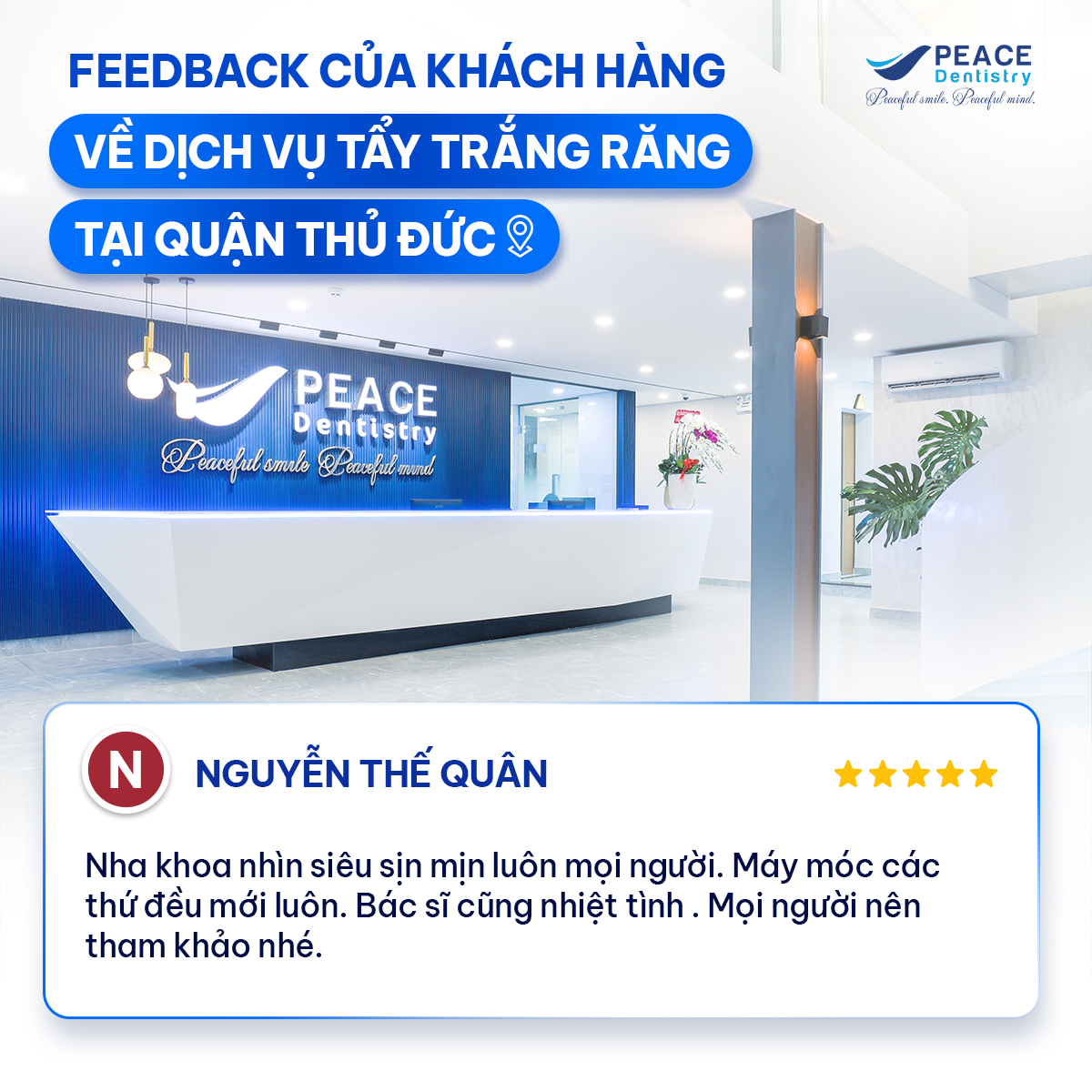 đánh giá tẩy trắng răng thủ đức