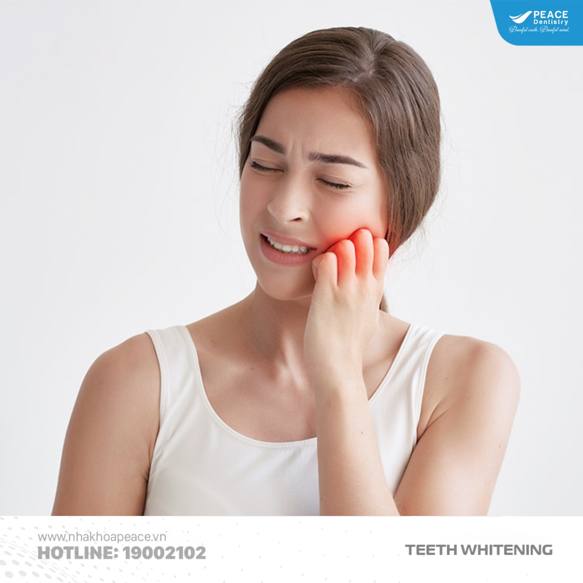 tẩy trắng răng sai cách khiến răng ê buốt