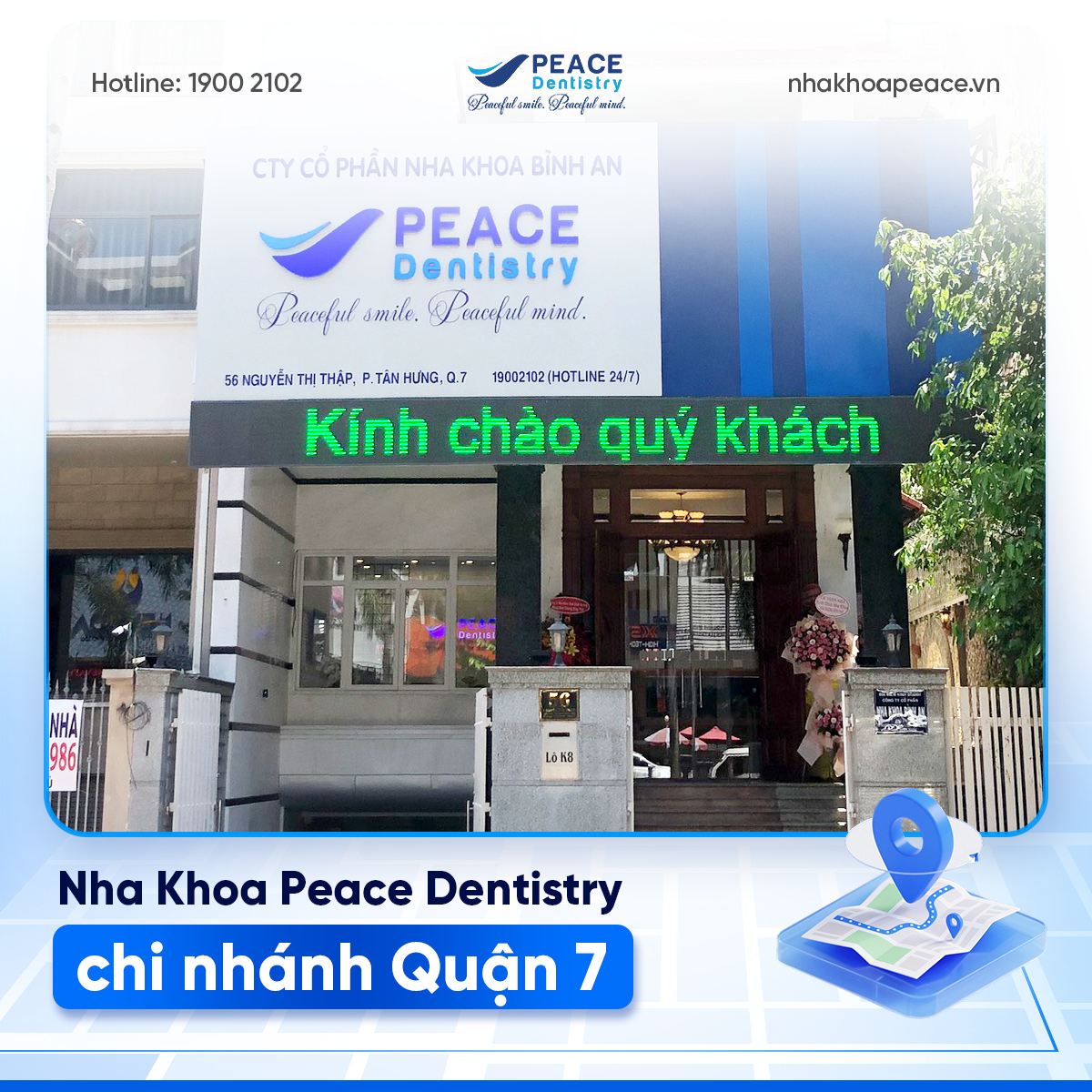 tẩy trắng răng tại peace dentistry quận 7