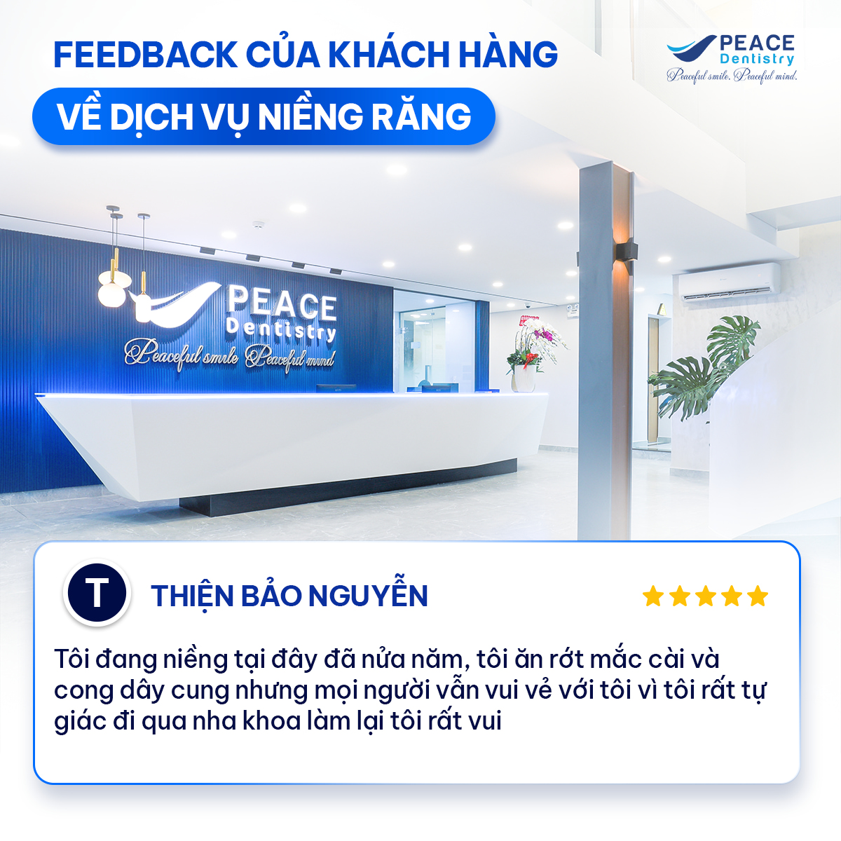 đánh giá của khách hàng niềng răng