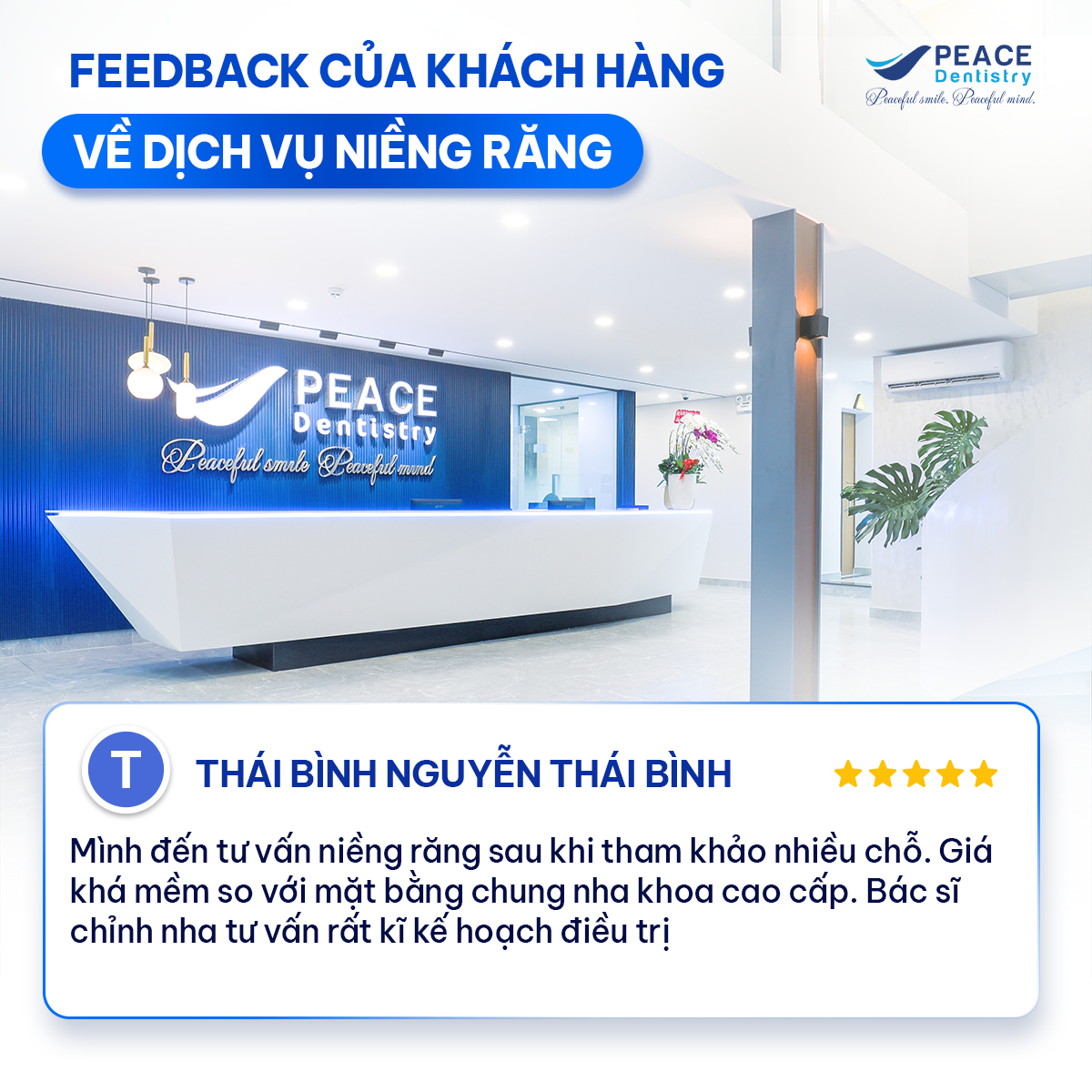 feedback của khách hàng niềng răng
