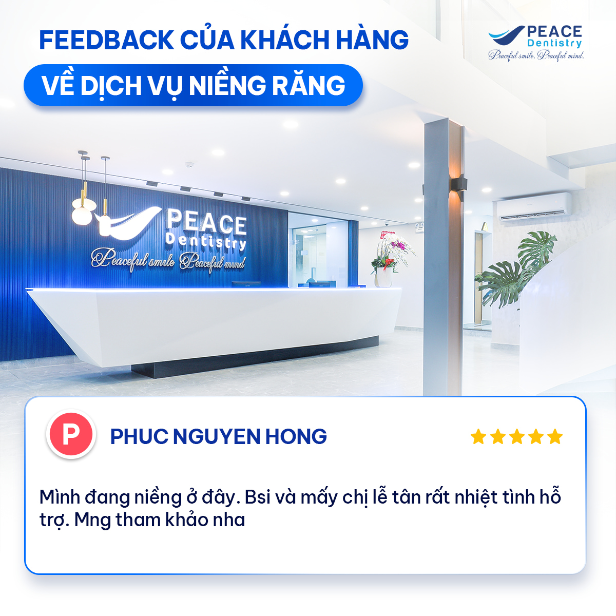 feedback của khách hàng niềng răng