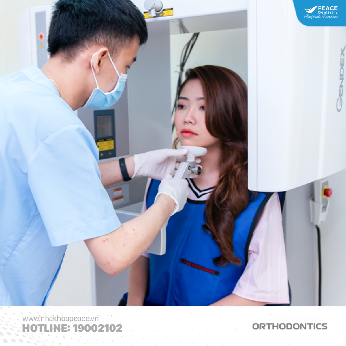 quy trình niềng răng bước 1