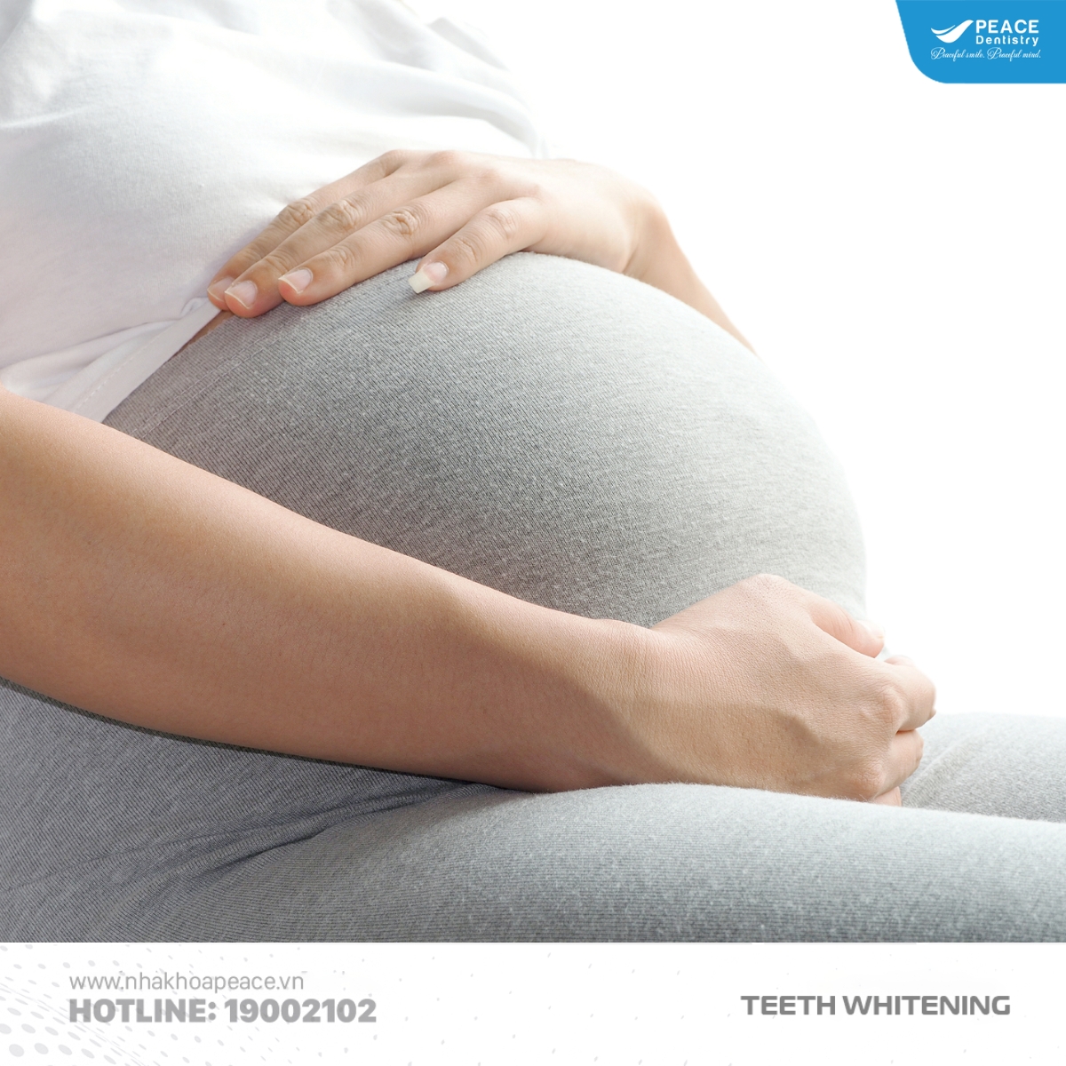 răng bị ố vàng do thay đổi nội tiết tố