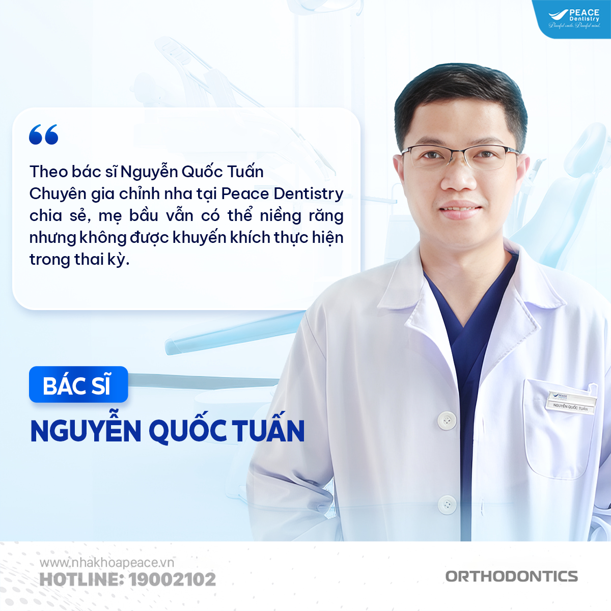 bác sĩ chia sẻ có bầu niềng răng được không