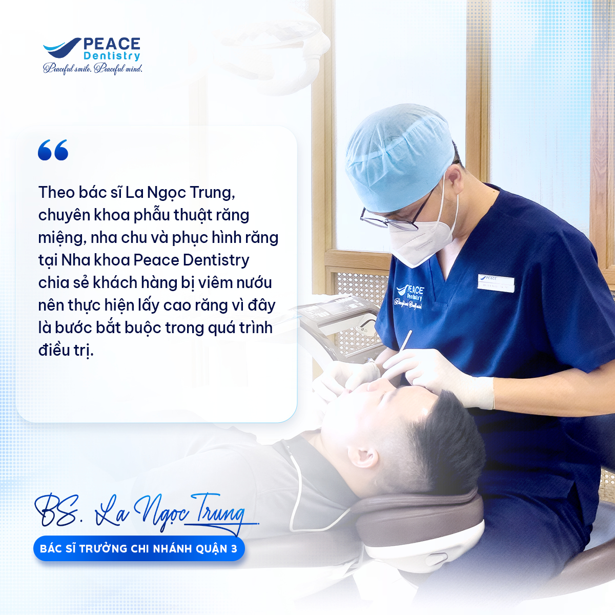 bị viêm nướu có nên cạo vôi răng không