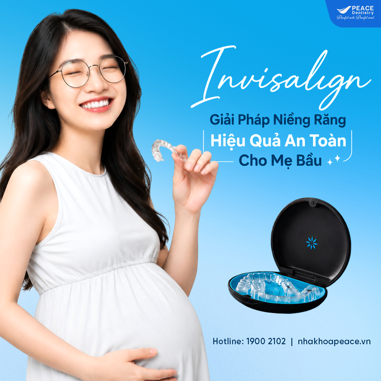 invisalign giải pháp niềng răng khi mang thai