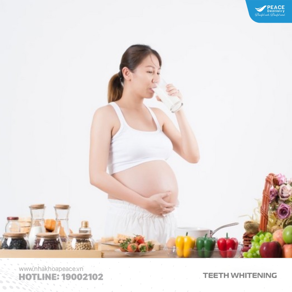 cách ngăn ngừa vàng răng khi mang thai