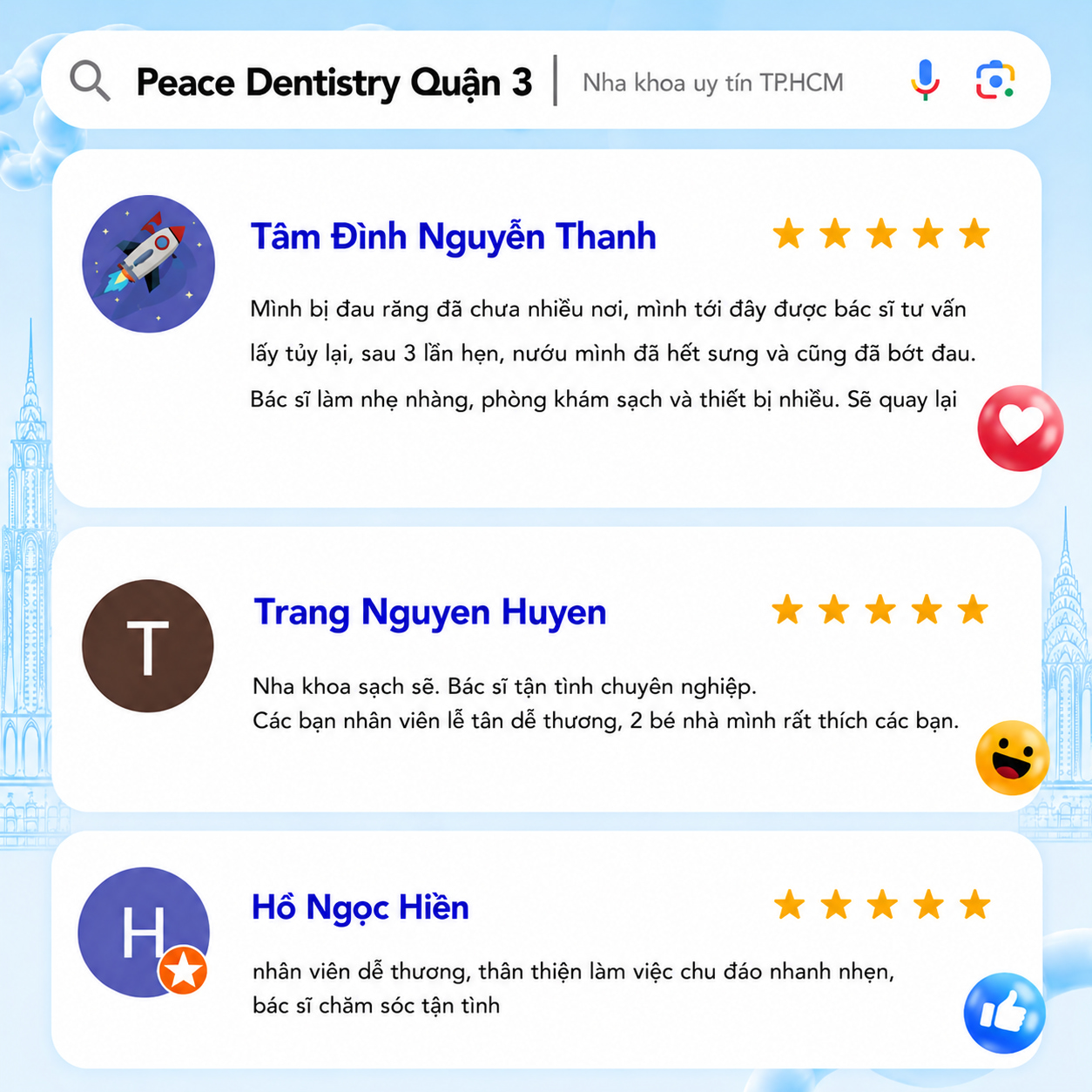 review nha khoa peace dentistry quận 3