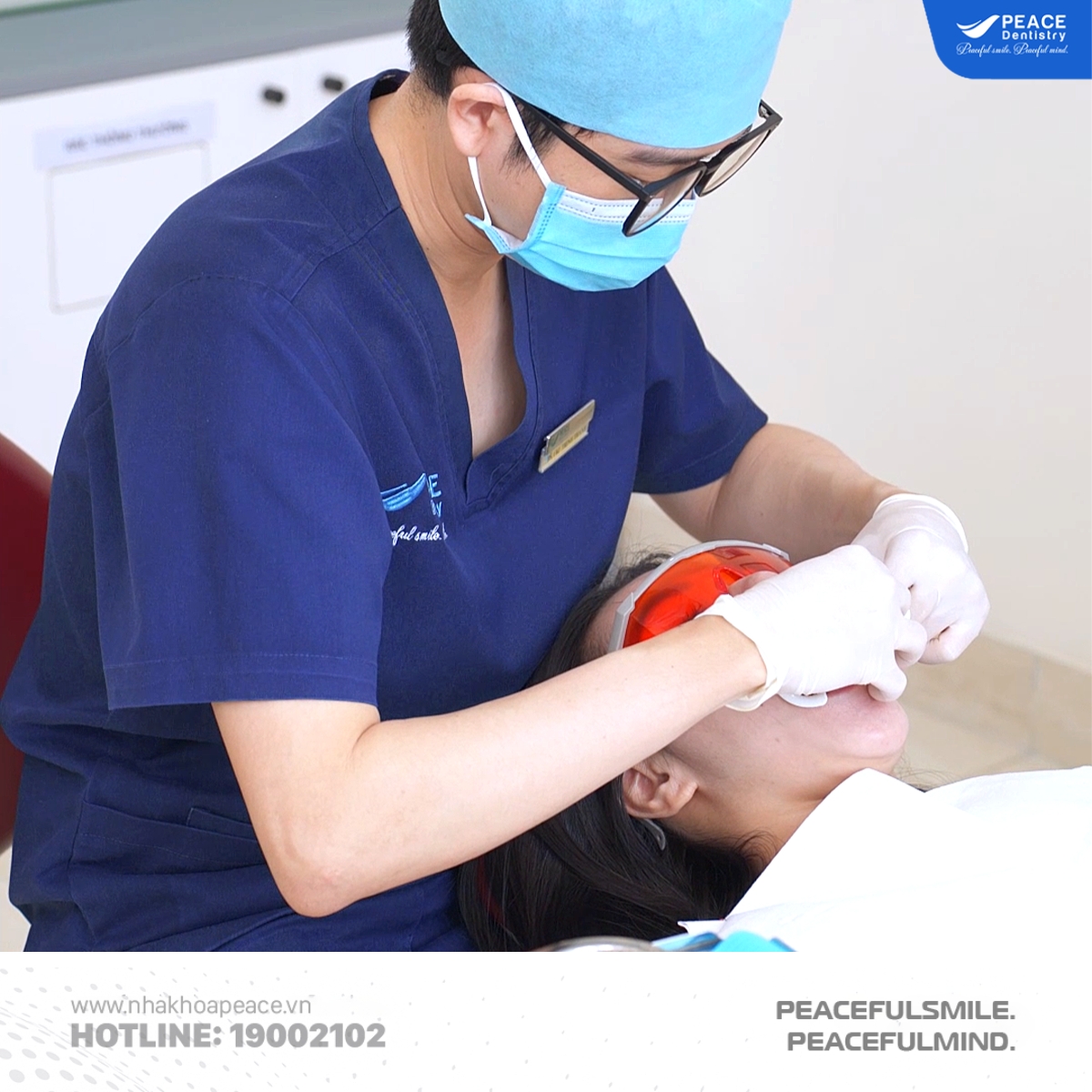 tẩy trắng răng tại nha khoa peace dentistry quận 1