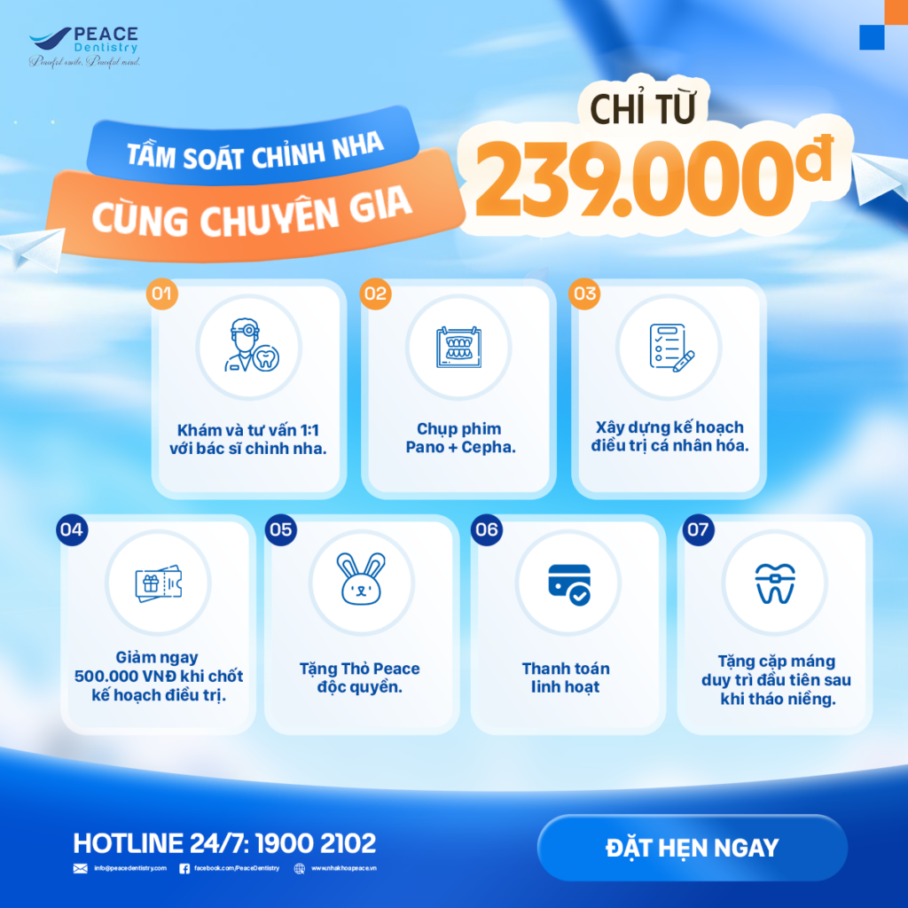 ưu đãi niềng răng đón hè 2026