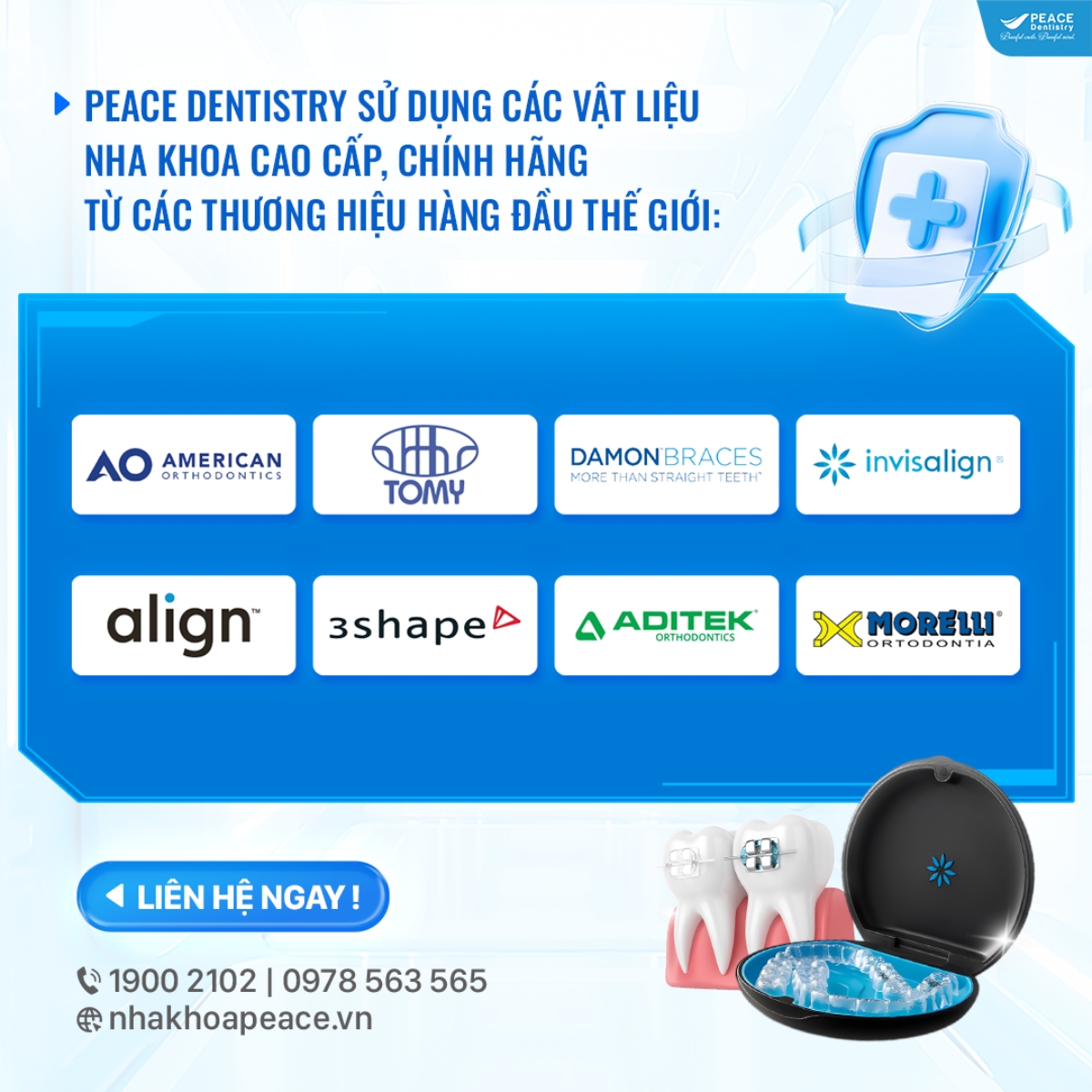 vật liệu nha khoa chính hãng tại thủ đức