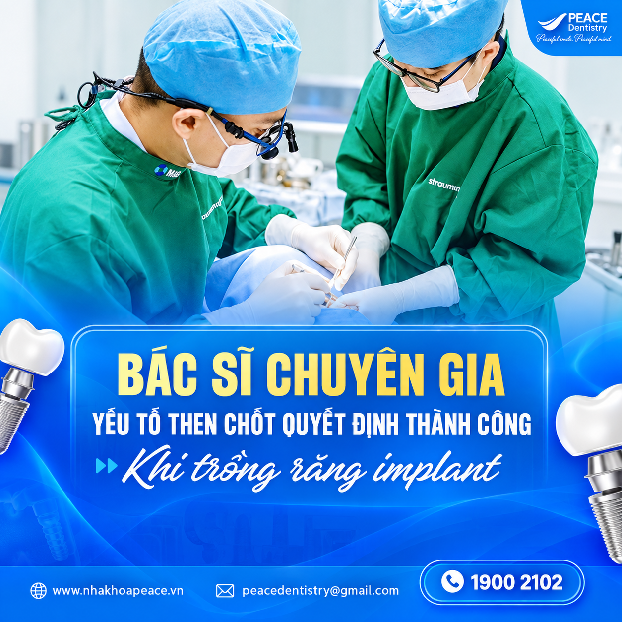 tiêu chí chọn bác sĩ trồng răng implant giỏi